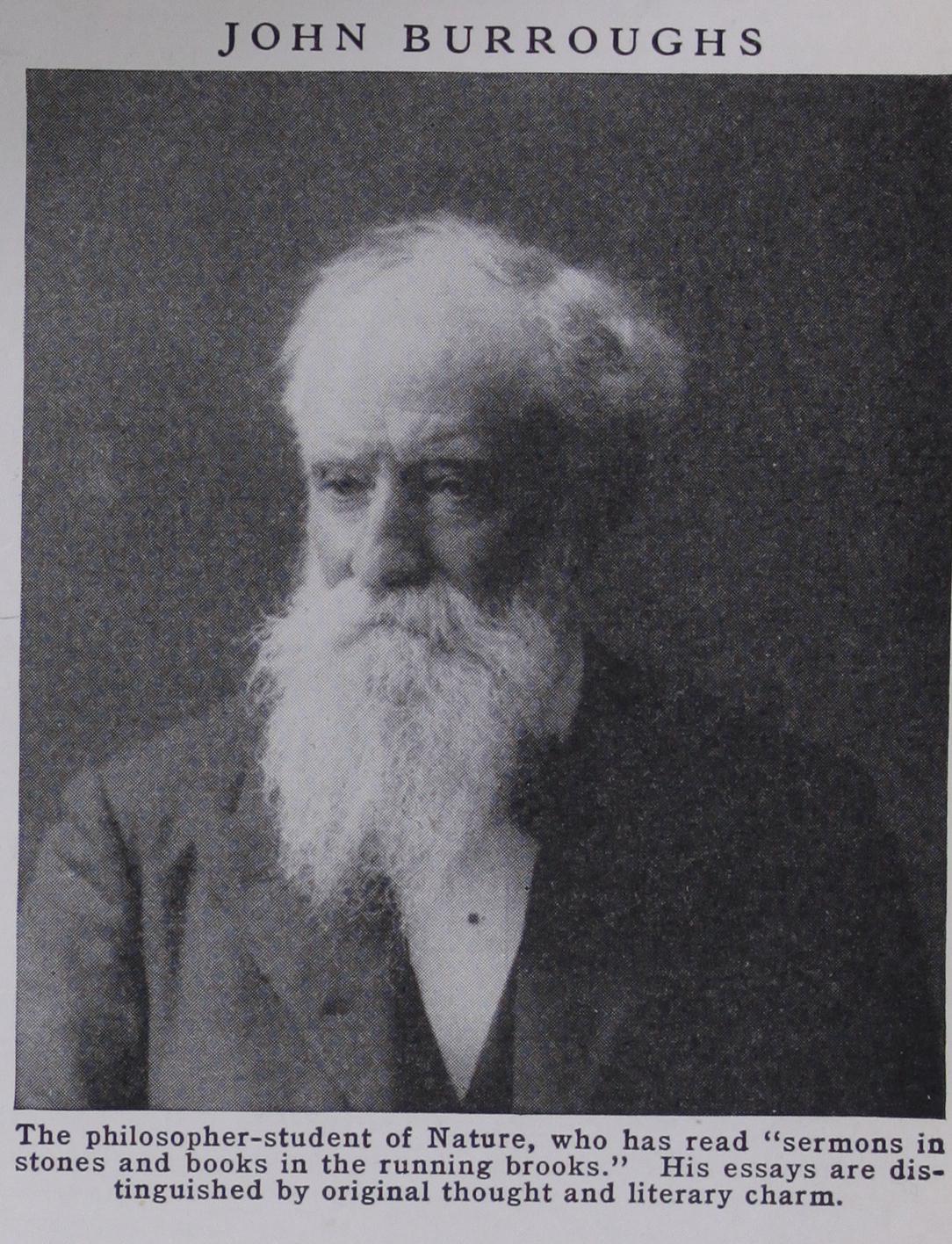 John 1837-1921 Burroughs John 1837-1921 Burroughs