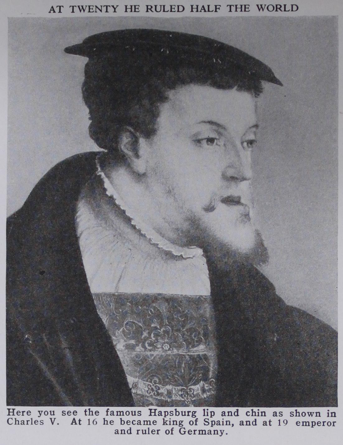 Holy Roman Emperor 1500-1558 Charles V