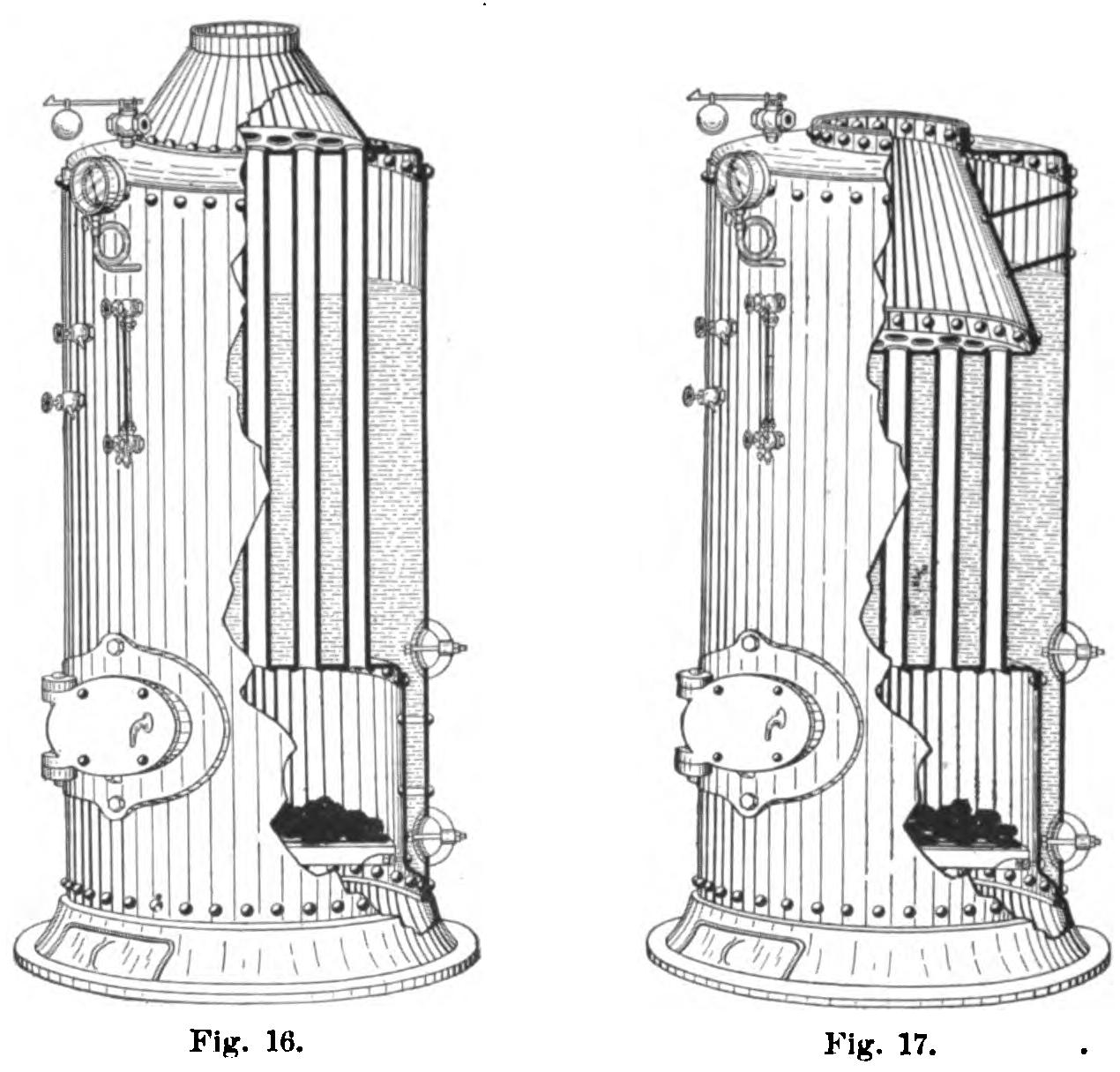 Fire-Tube Boilers Upright Boilers Vertical Many Small Fire Tubes Fire Box Fire-Tube Boilers Upright Boilers Vertical Many Small Fire Tubes Fire Box