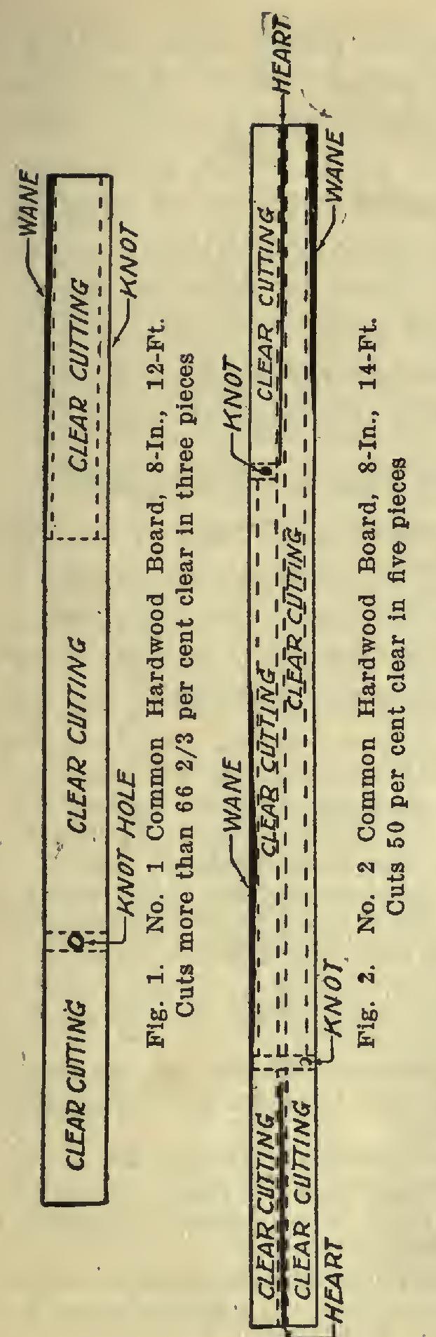 The Basis for Grades of Lumber Grading