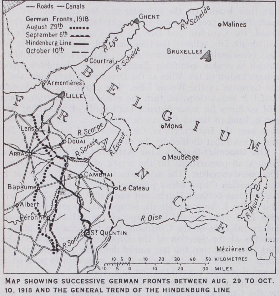 Battles of Hindenburg Line Battles of Hindenburg Line