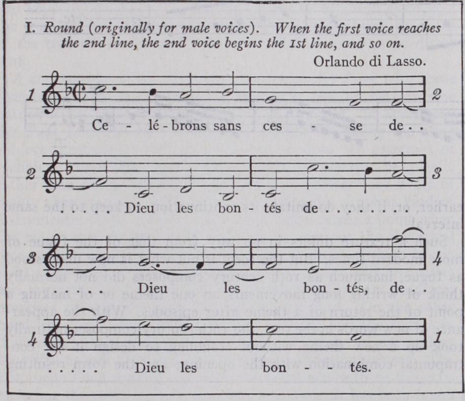 Contrapuntal Forms Contrapuntal Forms