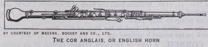 or English Horn Cor Anglais or English Horn Cor Anglais