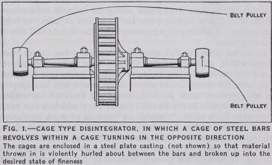 Disintegrator Disintegrator