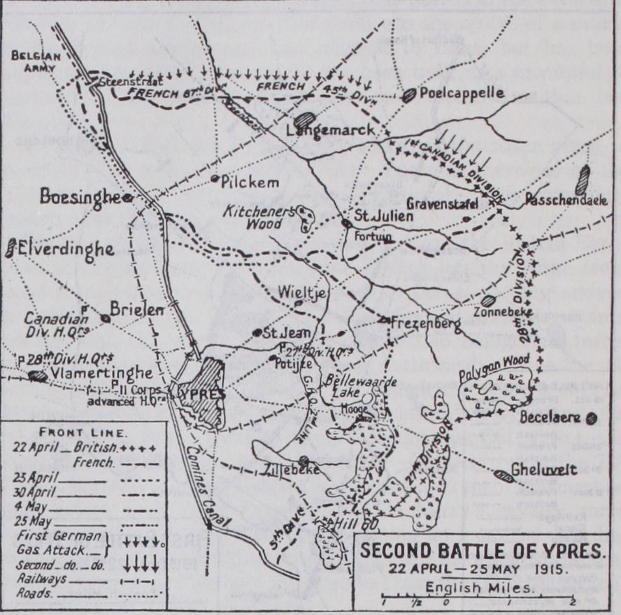 the Battles of Ypres the Battles of Ypres
