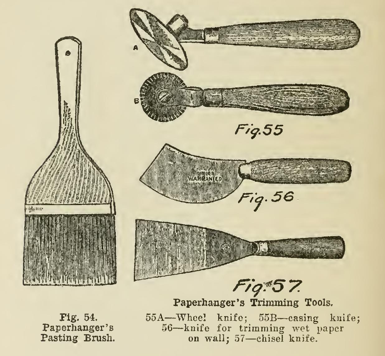 Paperhangers Tools and Paperhangers Tools and