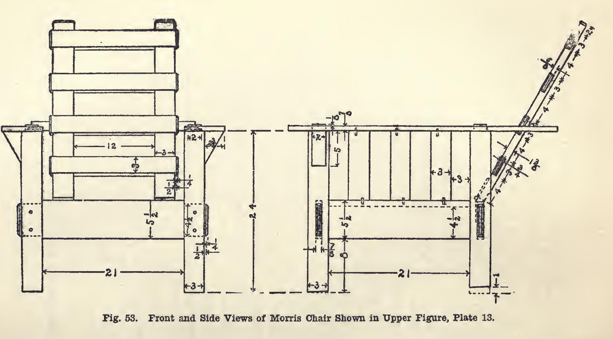 A Morris Chair A Morris Chair